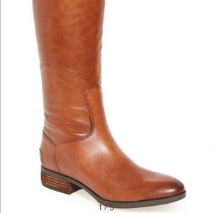 Sam Edelman Penny Boot in brown whiskey color